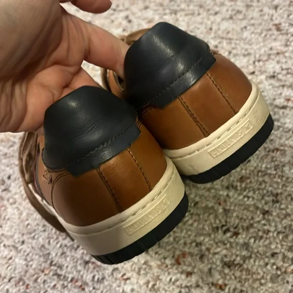 Men’s Pikolinos Corinto Brown Leather Sneakers Size 42 - Picture 8 of 15